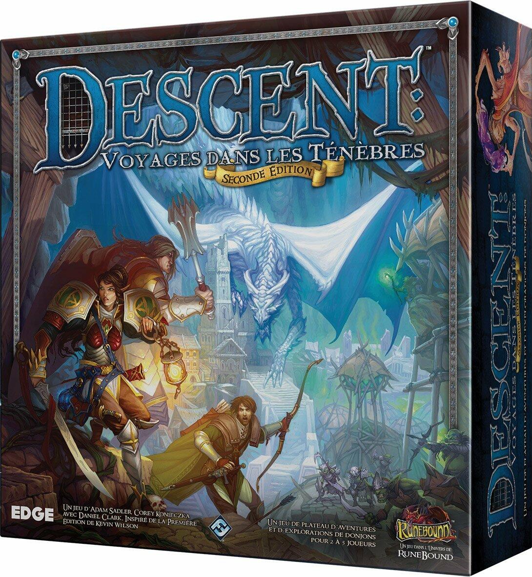 Descent: Voyages Dans les Ténèbres (Seconde Édition) Cover 3d