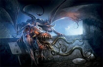 Horreur à Arkham: Le Jeu de Cartes - Les Labyrinthes de la Folie Artwork