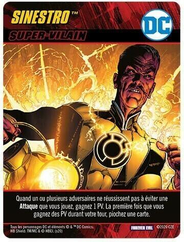 DC Comics: Deck-Building Game - Forever Evil Carte