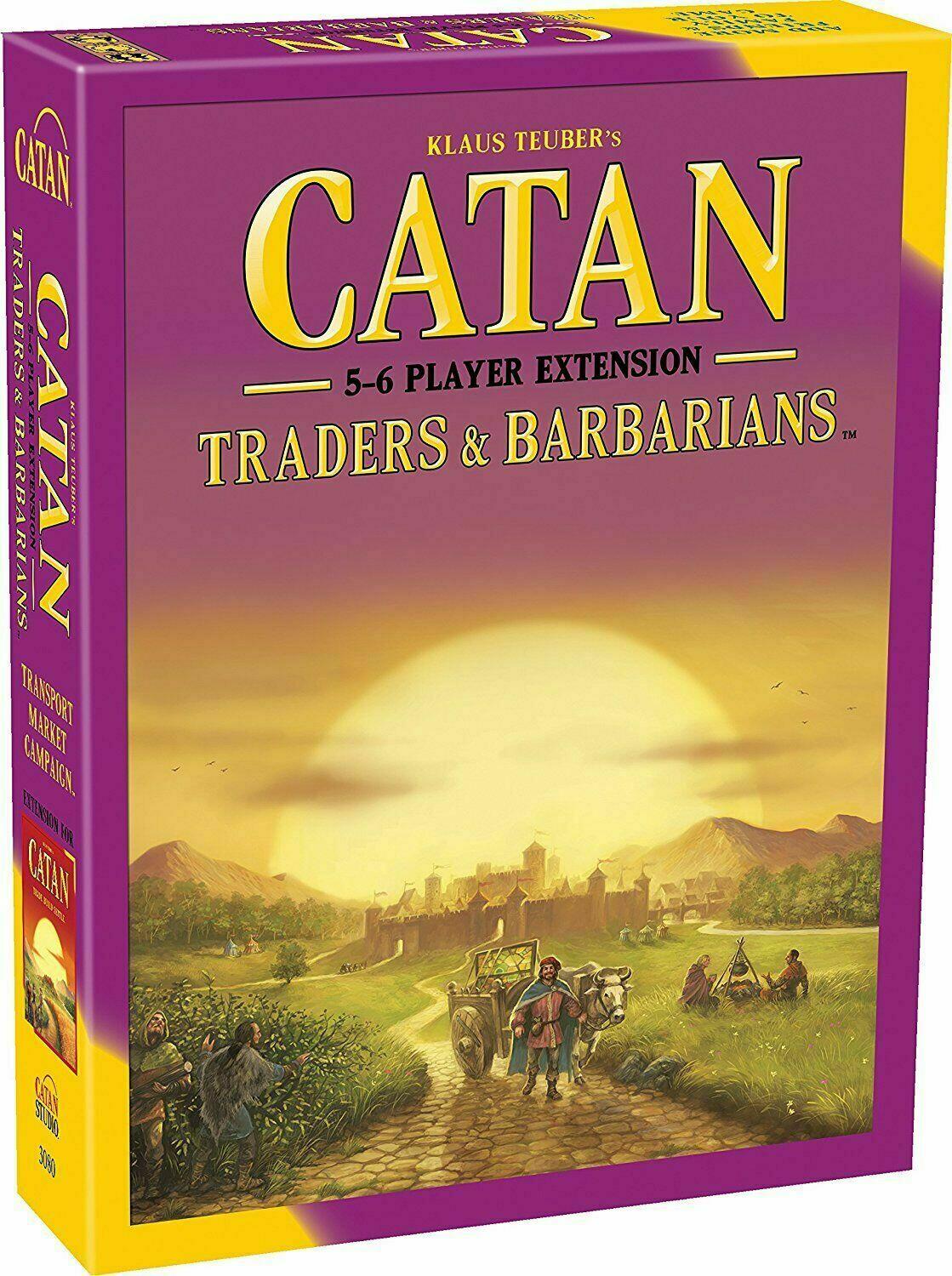 Catan: Traders & Barbarians - 5-6 Player 2015 Cover 3d