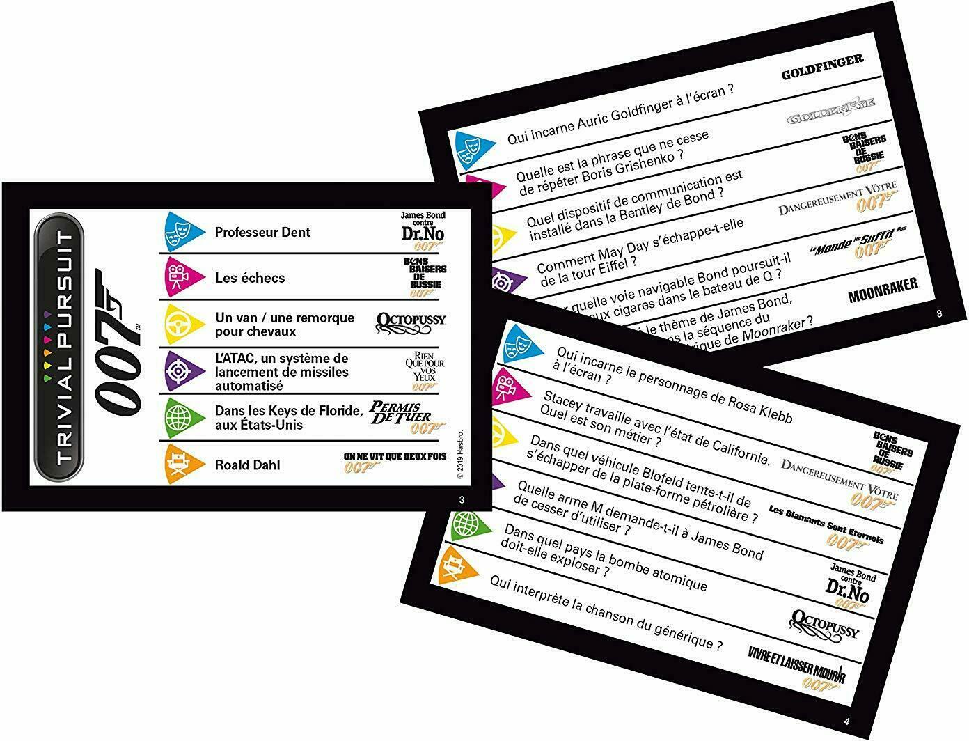 Trivial Pursuit: 007 Édition Cartes