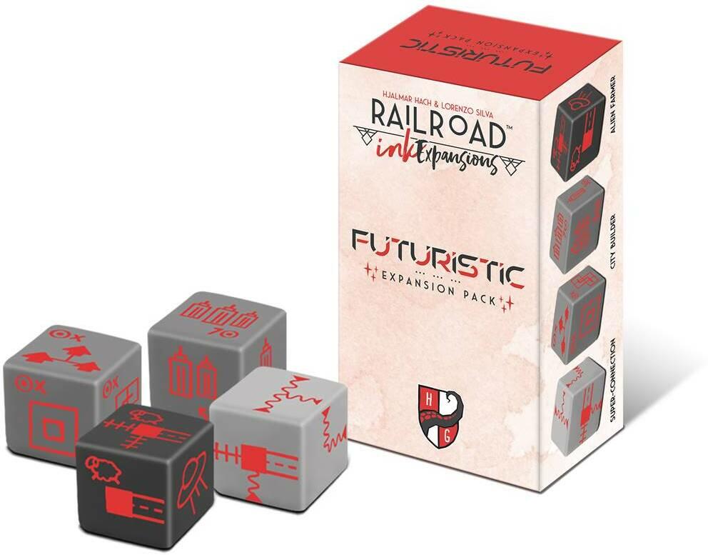 Railroad Ink: Futuristic Eclate