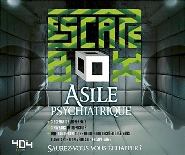 Escape Box: Asile Psychiatrique Cover