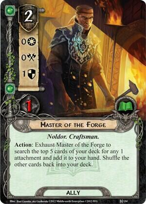 Le Seigneur des Anneaux: Le Jeu de Cartes - L'Ombre et la Flamme Carte