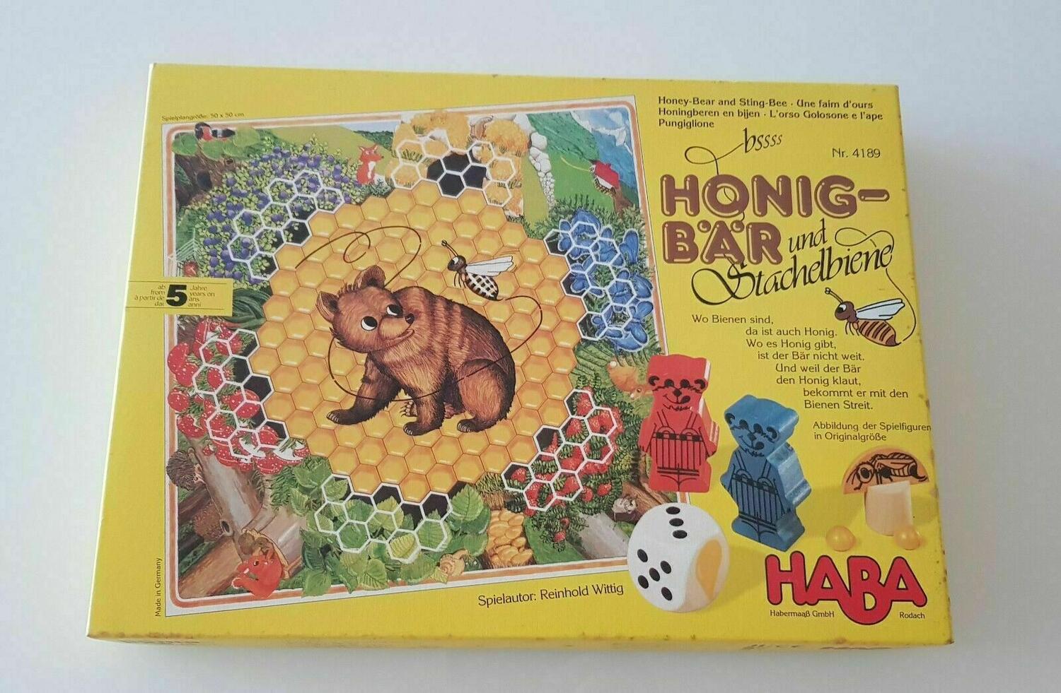 Honigbär und Stachelbiene Cover 3d