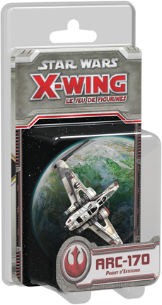 Star Wars: X-Wing - Le Jeu de Figurines - ARC-170 Cover Transparent