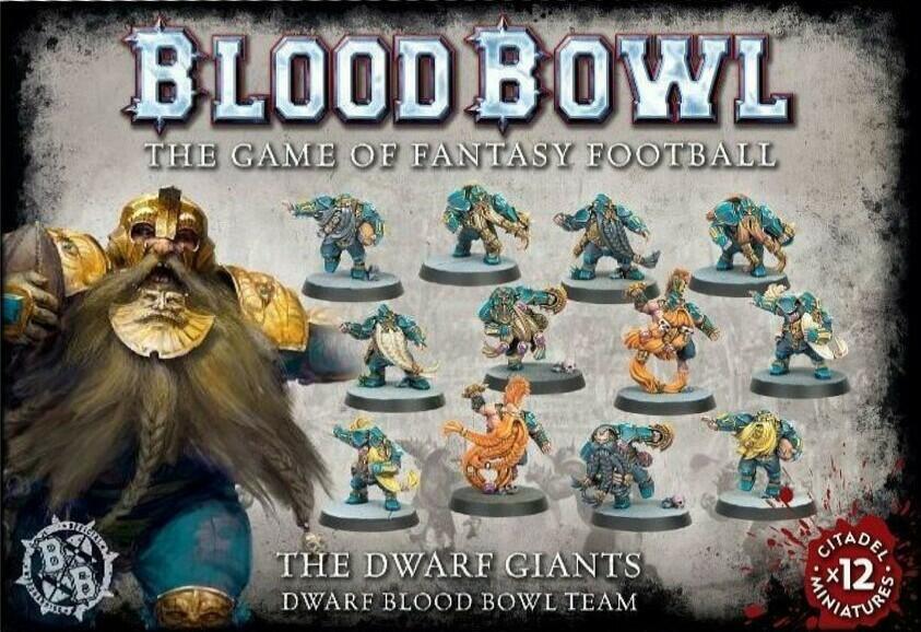 Blood Bowl: The Game of Fantasy Football - The Dwarf Giants Cover