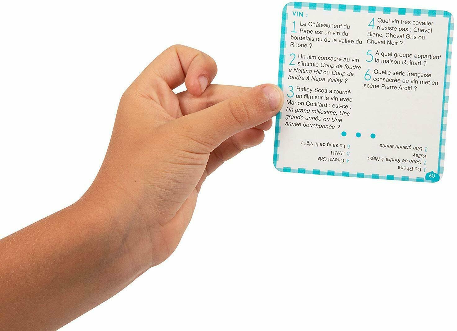 Family Quizz: Cuisine & Vin Carte