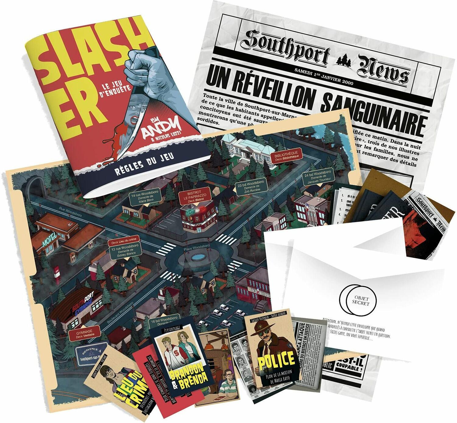 Slasher: Le Jeu d'Enquête Eclate