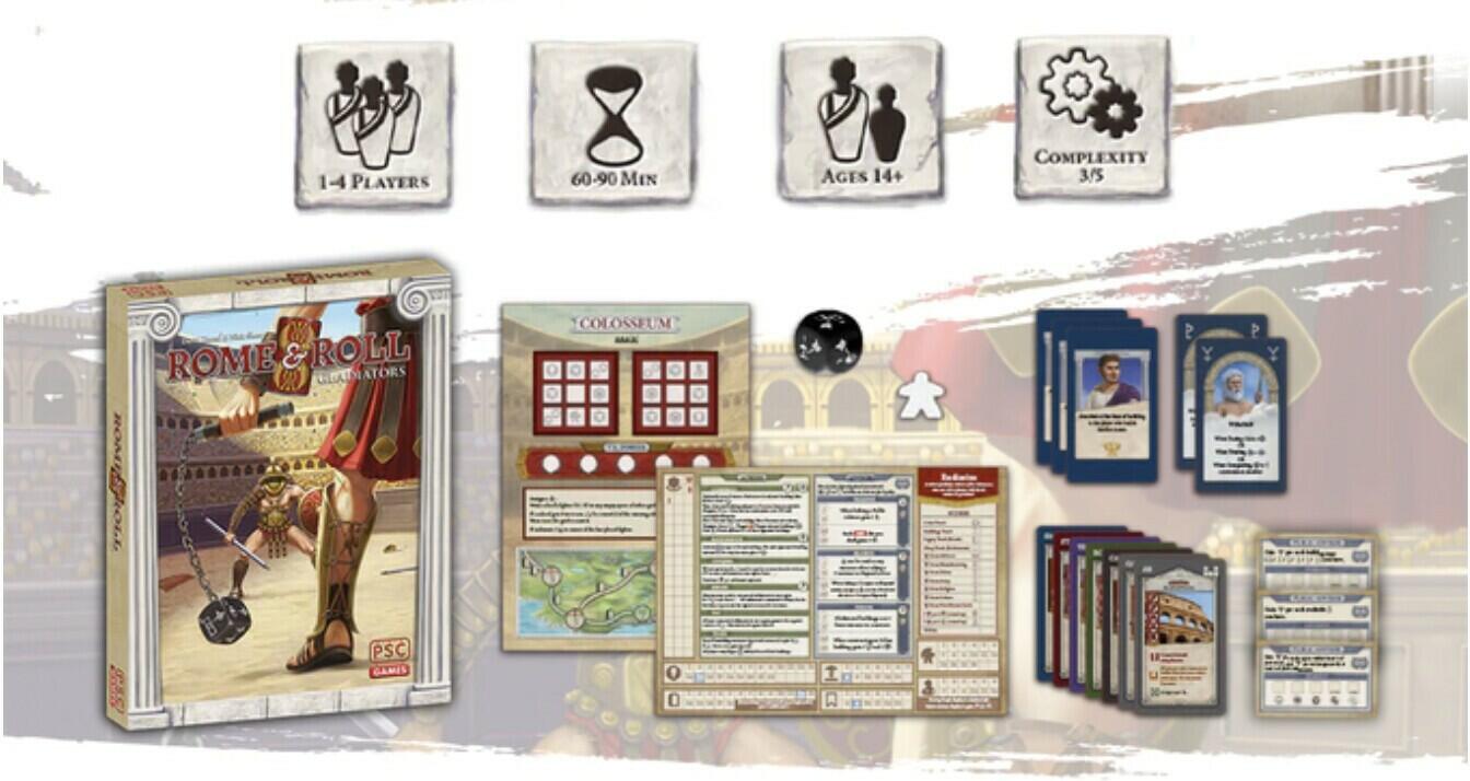 Rome & Roll: Gladiators Eclate