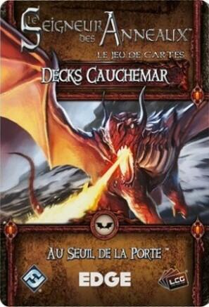 Le Seigneur des Anneaux: Le Jeu de Cartes - Deck Cauchemar - Au Seuil de la Porte Cover