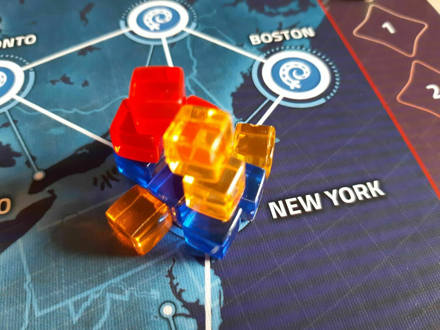 Pandemic: Zone Rouge - Amérique du Nord Zoom