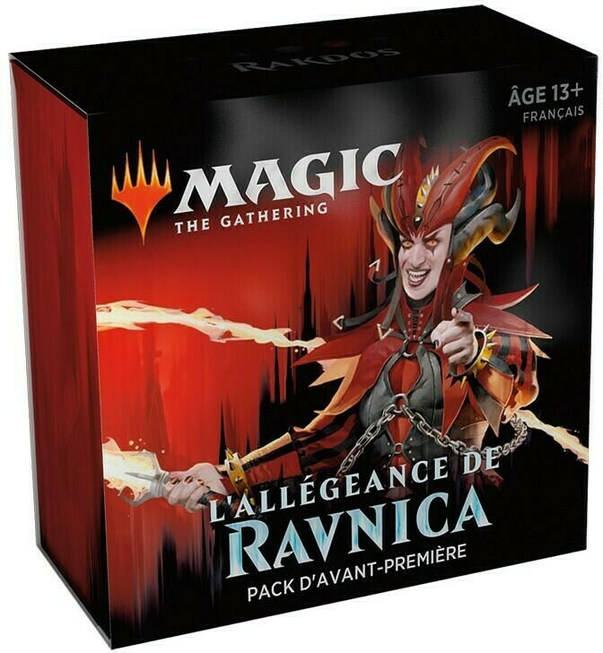 Magic: The Gathering - L'Allégeance de Ravnica - Rakdos - Pack d'Avant-Première Cover 3d