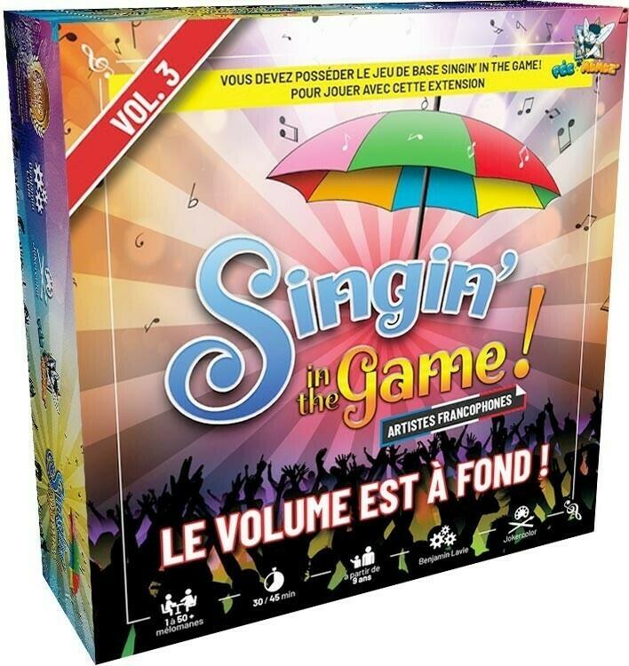 Singin' In the Game ! Vol. 3 - Le Volume est à Fond ! Cover 3d