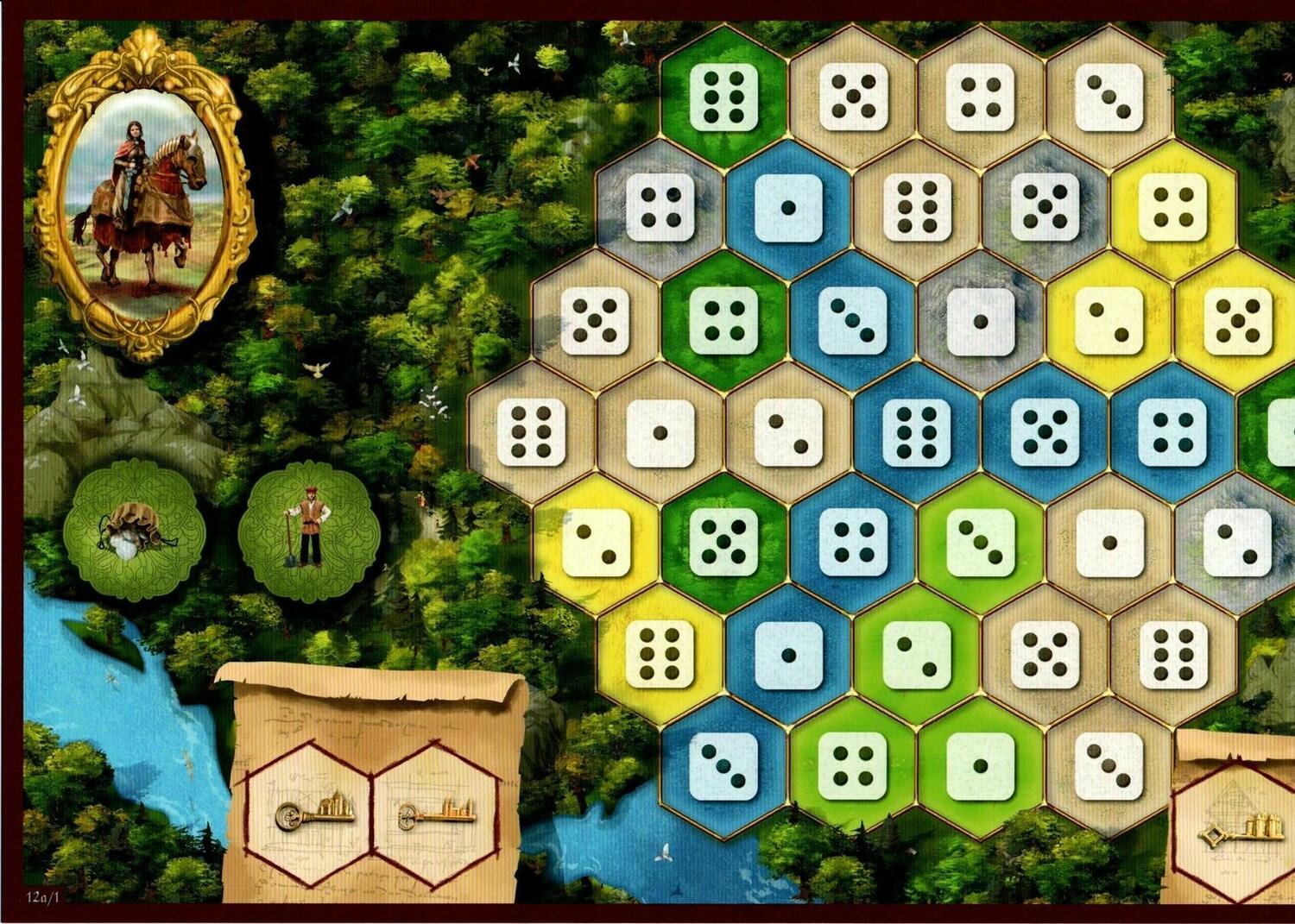 The Castles of Burgundy 2019 Tuiles