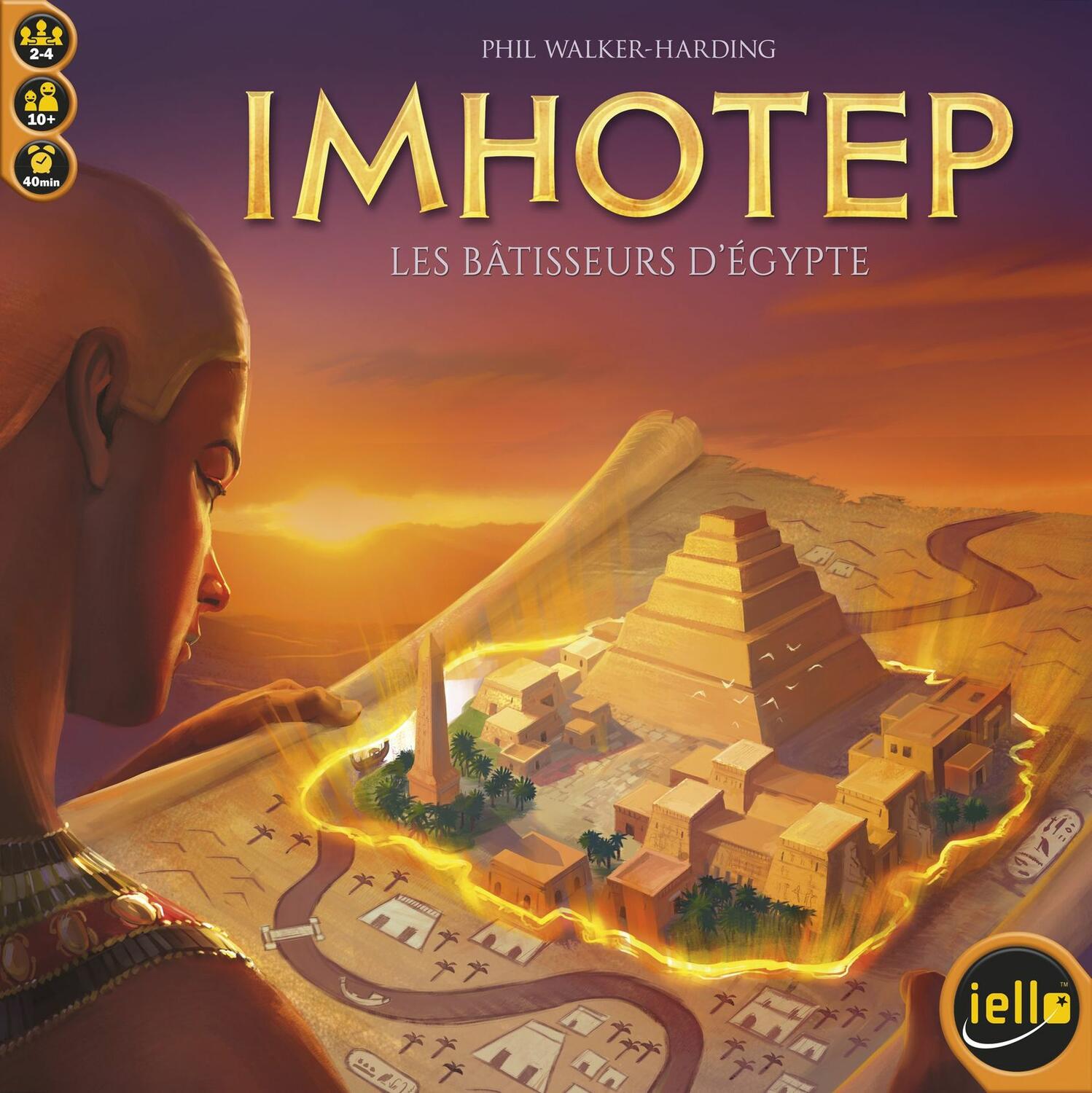 Imhotep: Les Bâtisseurs d'Egypte Cover