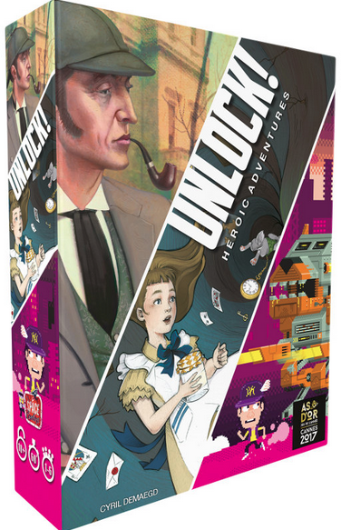 Unlock ! Heroic Adventures Cover 3d