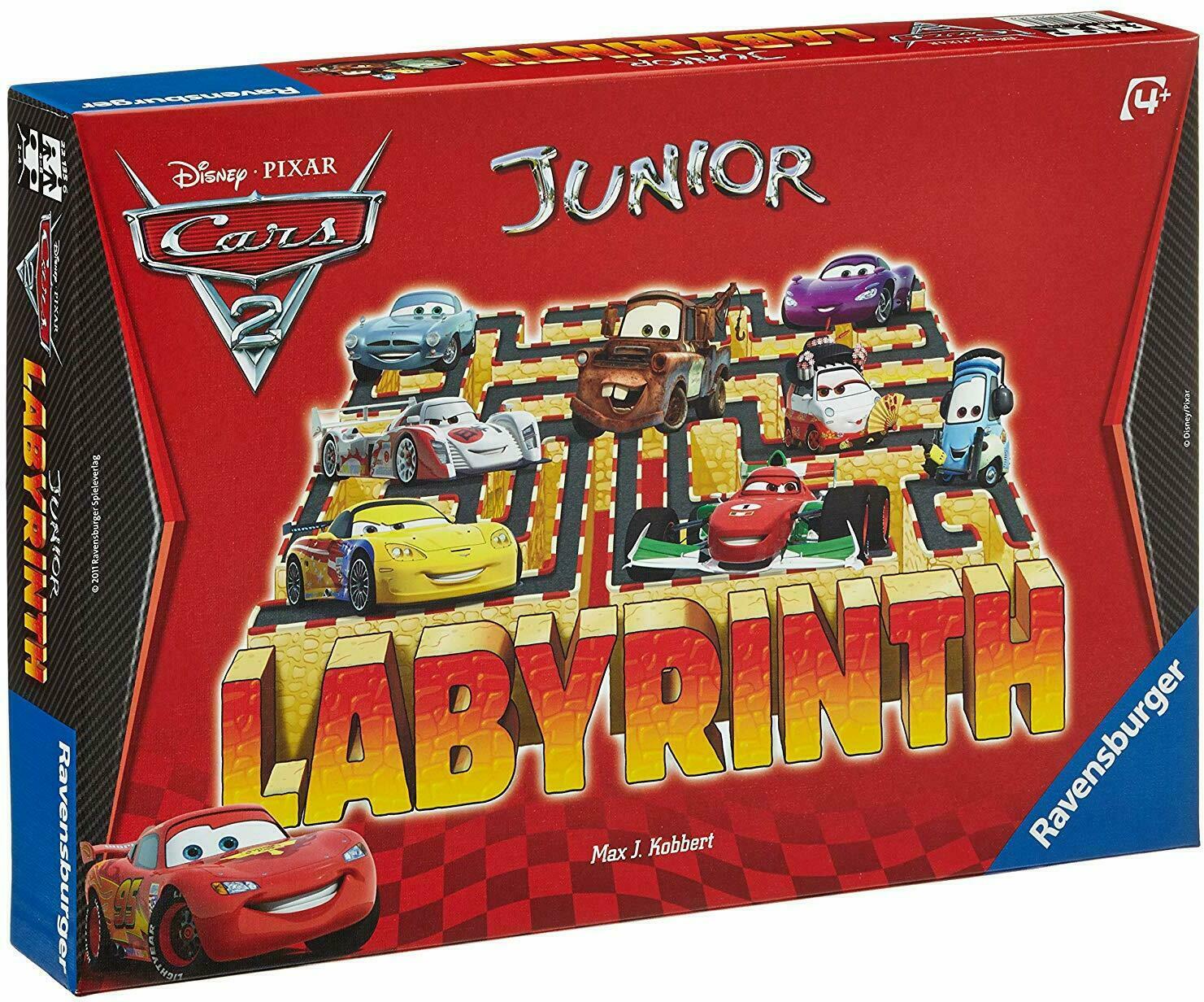 Labyrinth: Junior - Cars 2 Cover 3d