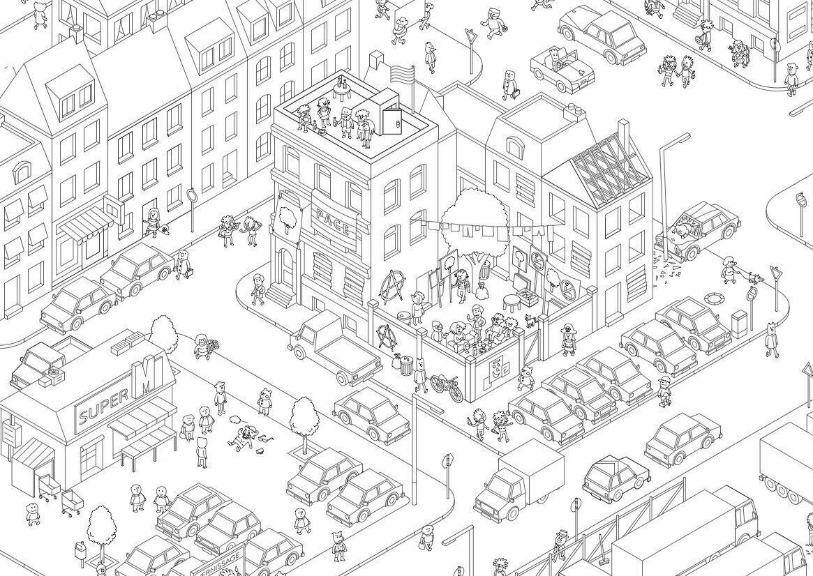 MicroMacro: Crime City Map