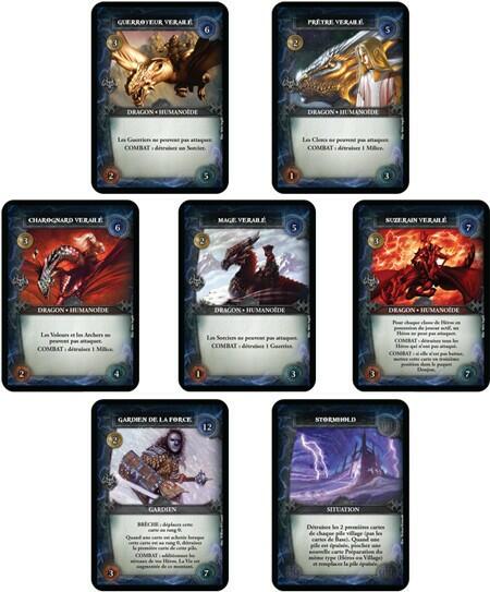 Thunderstone: Le Pic du Dragon Cartes