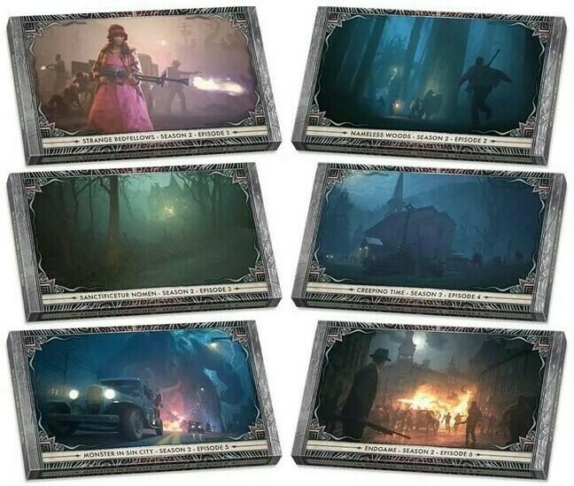 Cthulhu: Death May Die - Season 2 Tuiles