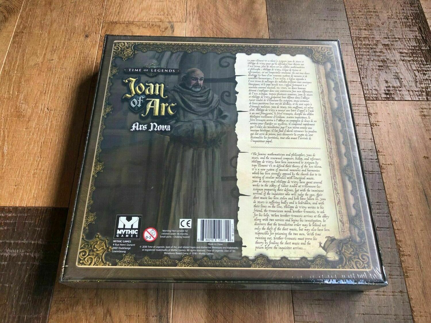 Time of Legends: Joan of Arc - Ars Nova Back 3d