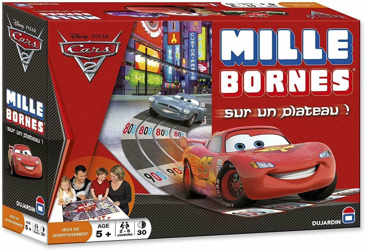 Mille Bornes: Cars 2 - Sur un Plateau ! Cover 3d