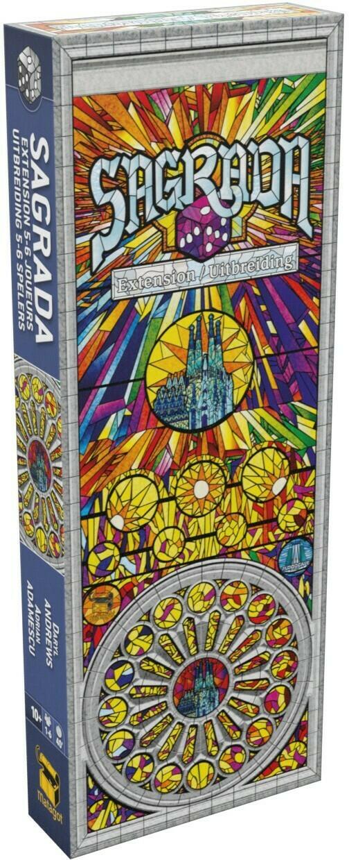 Sagrada: 5 et 6 Joueurs Cover 3d