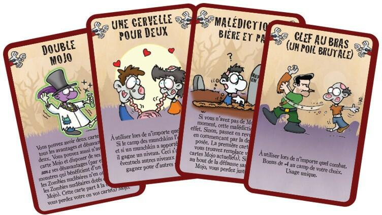 Munchkin: Zombies Cartes