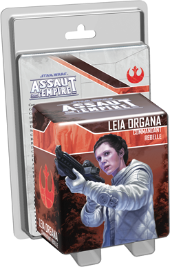 Star Wars: Assaut sur l'Empire - Leia Organa - Commandant Rebelle Cover Transparent