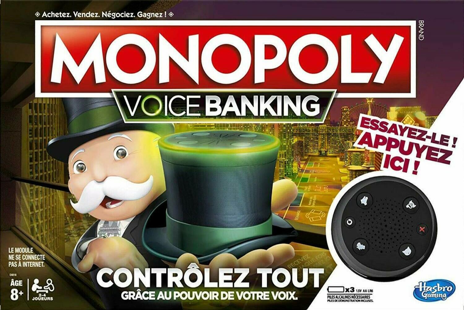 Monopoly: Voice Banking Cover