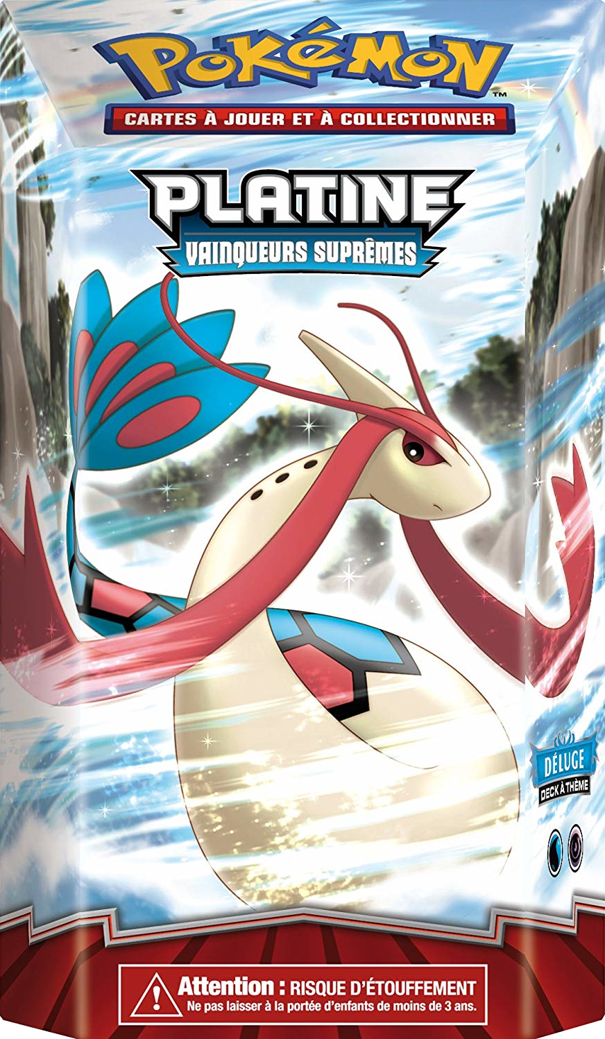 Pokémon: Platine - Vainqueurs Suprêmes - Déluge Cover Transparent