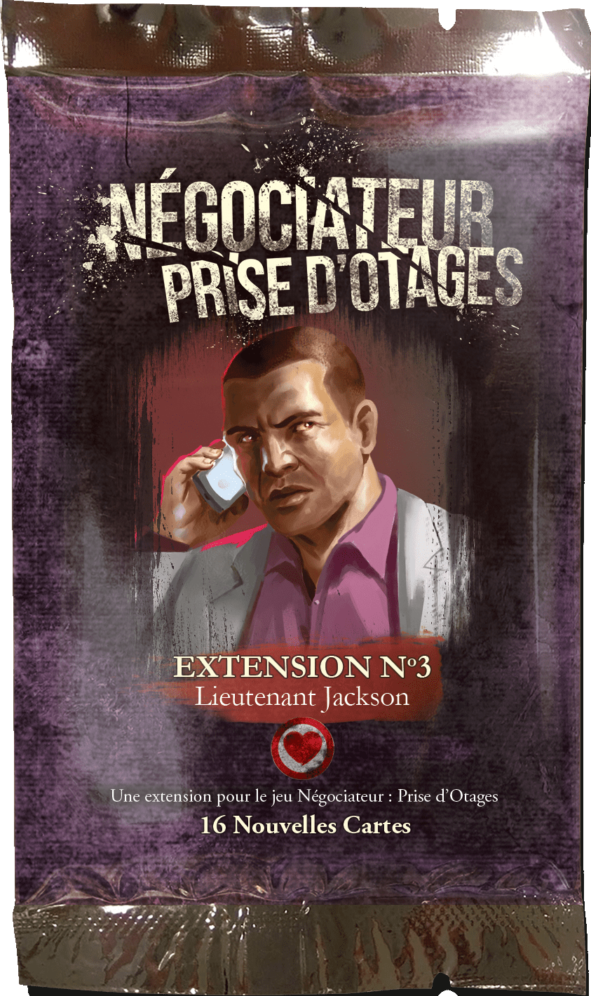 Négociateur: Prise d'Otages - Lieutenant Jackson Cover Transparent