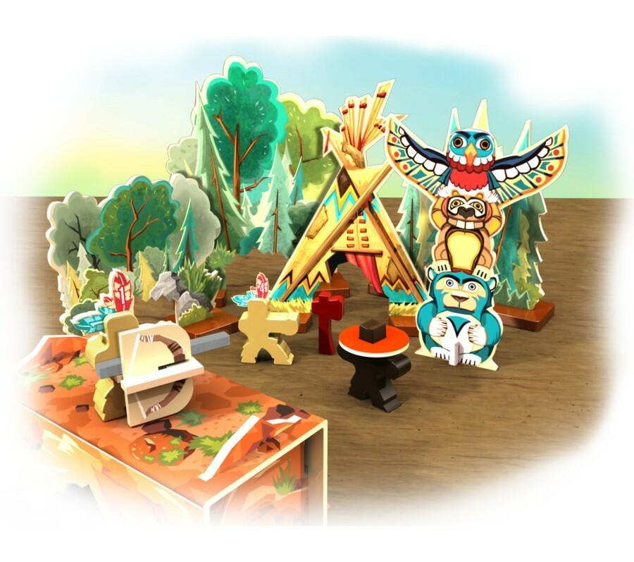 Flick 'em Up ! Red Rock Tomahawk Artwork