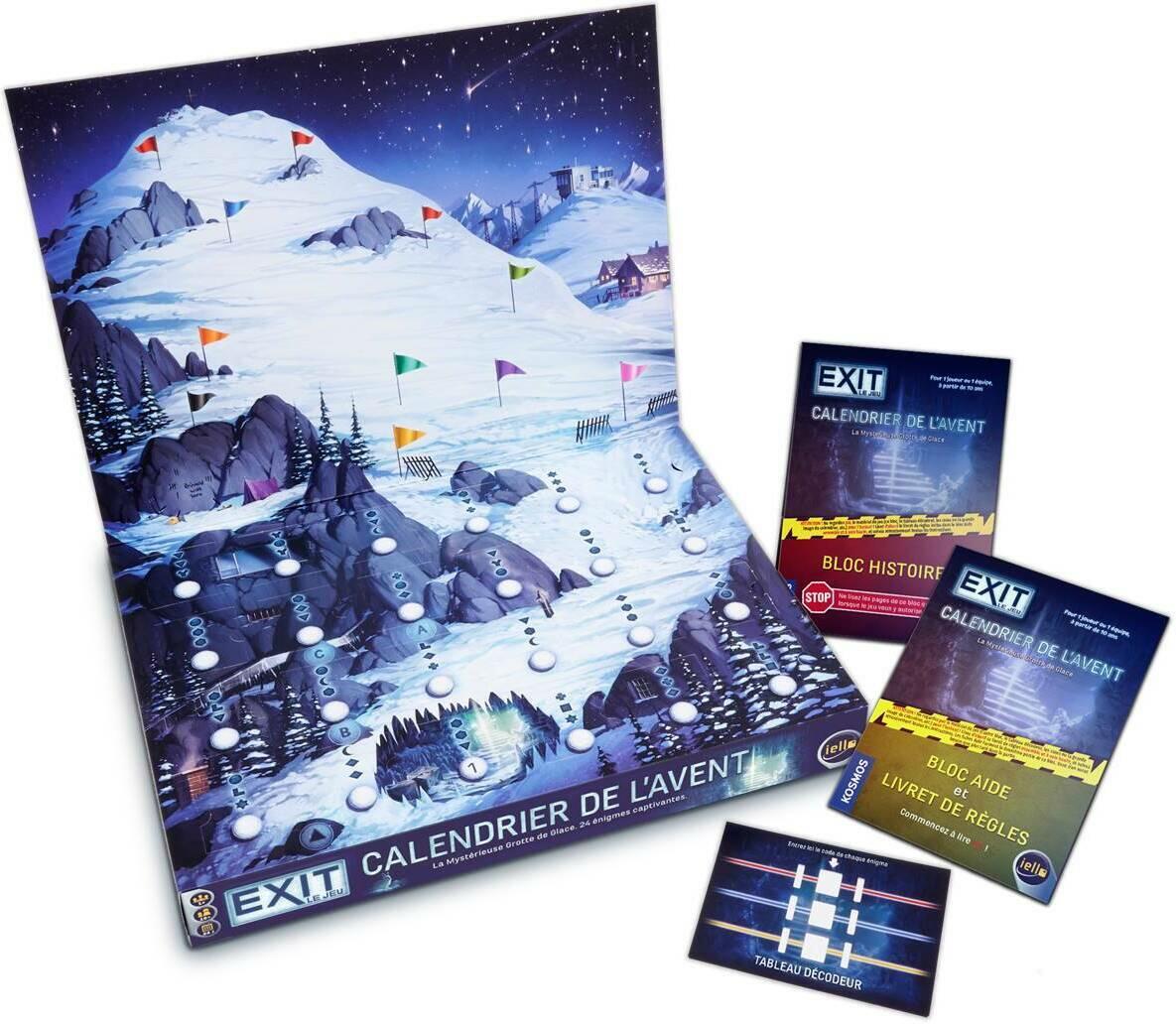 EXIT: Le Jeu - Calendrier de l'Avant - La Mystérieuse Grotte de Glace Eclate