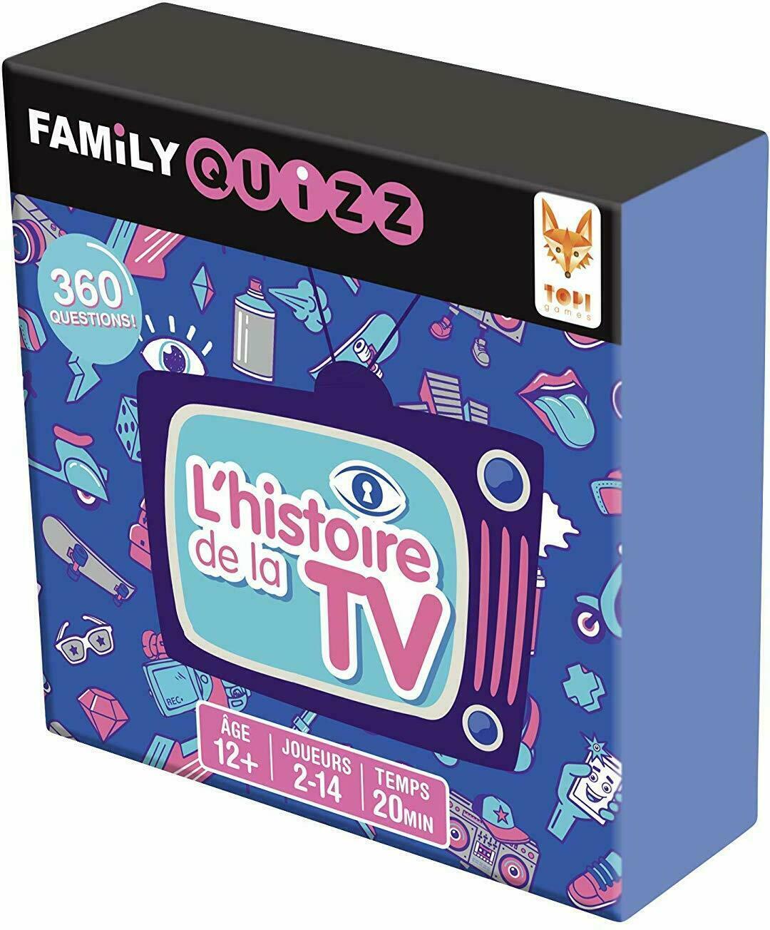 Family Quizz: L'Histoire de la Tv Cover 3d
