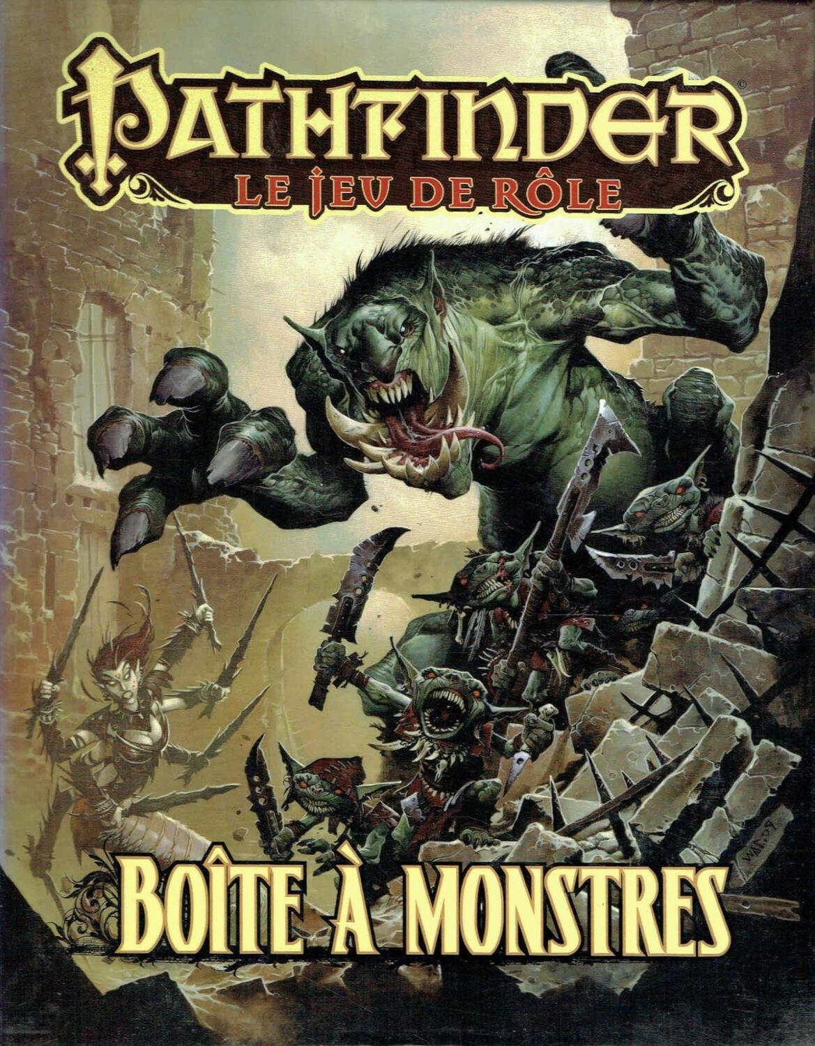 Pathfinder: Le Jeu de Rôle - Boîte à Monstres Cover