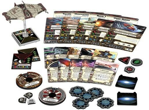 Star Wars: X-Wing - Le Jeu de Figurines - Bombardier Scurrg H-6 Eclate