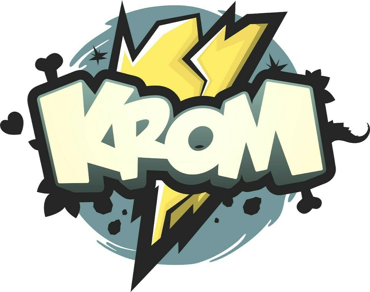 Krom: Une Préhistoire de Fou Logo