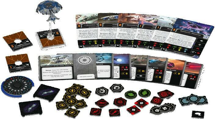 Star Wars: X-Wing - Canonnière Droïde PML Eclate