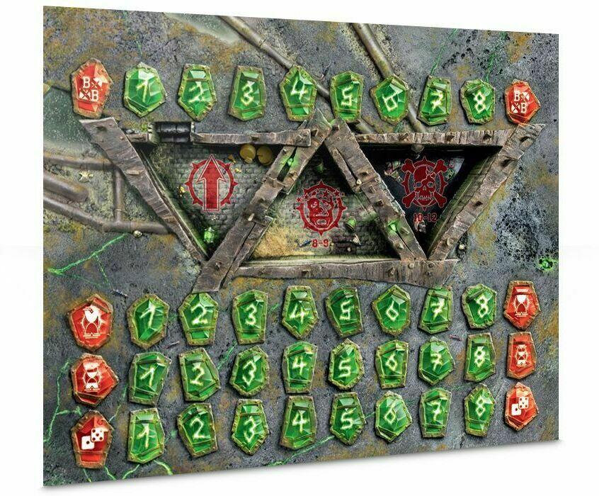 Blood Bowl: The Game of Fantasy Football - Skaven and Dwarf Pitch Eclate