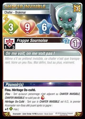 Krosmaster: Saison 04 - Outre-Tombe Carte