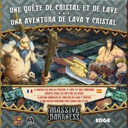 Massive Darkness: Une Quête de Cristal et de Lave Cover