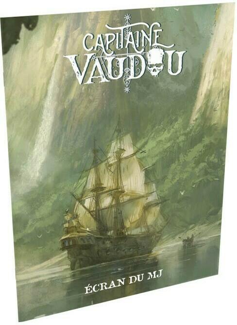 Capitaine Vaudou: Écran MJ Cover 3d