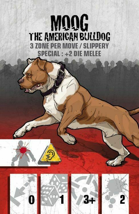 Zombicide: Box of Dogs Set #6 - Dog Companions Carte