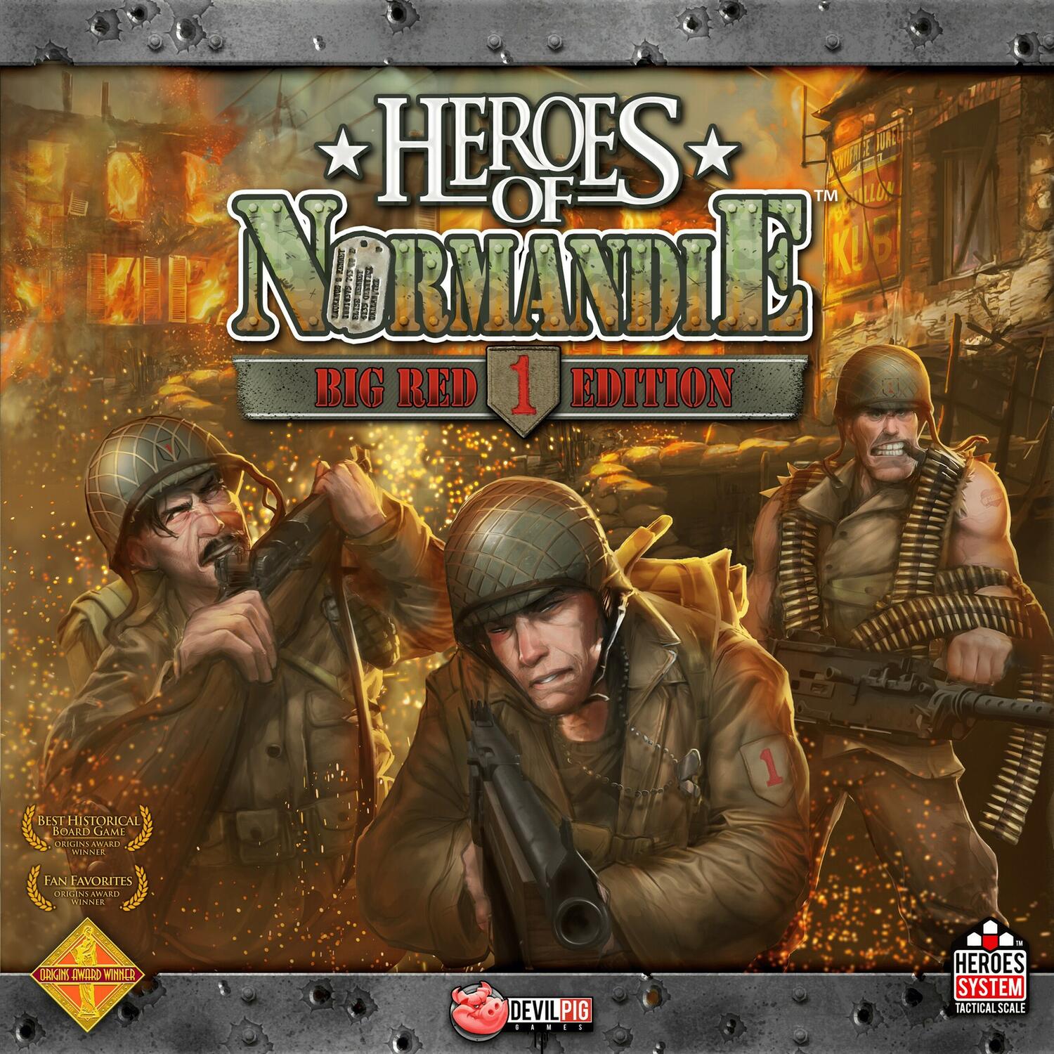 Heroes of Normandie: Big Red One Edition Cover
