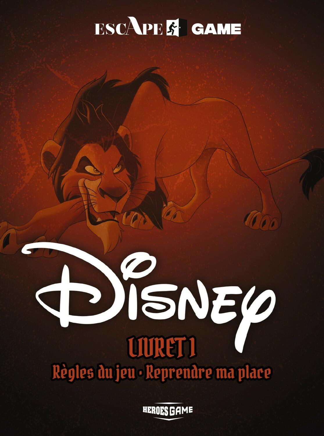 Escape Game: Disney Villains 2021 Livret