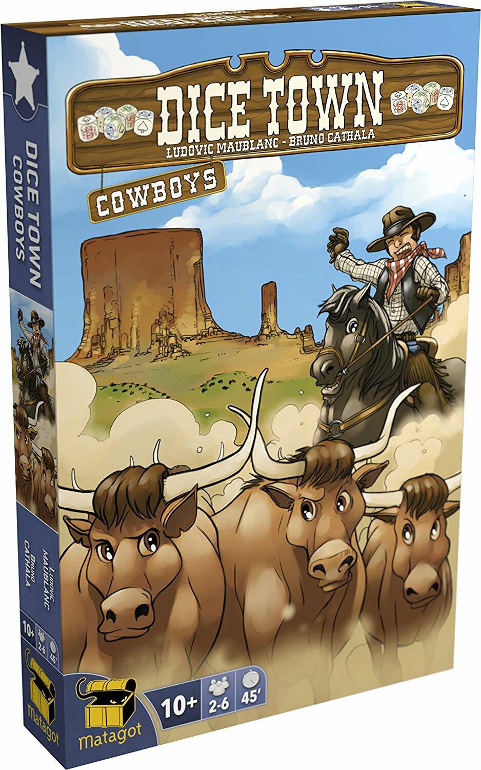 Dice Town: Cowboys Cover 3d