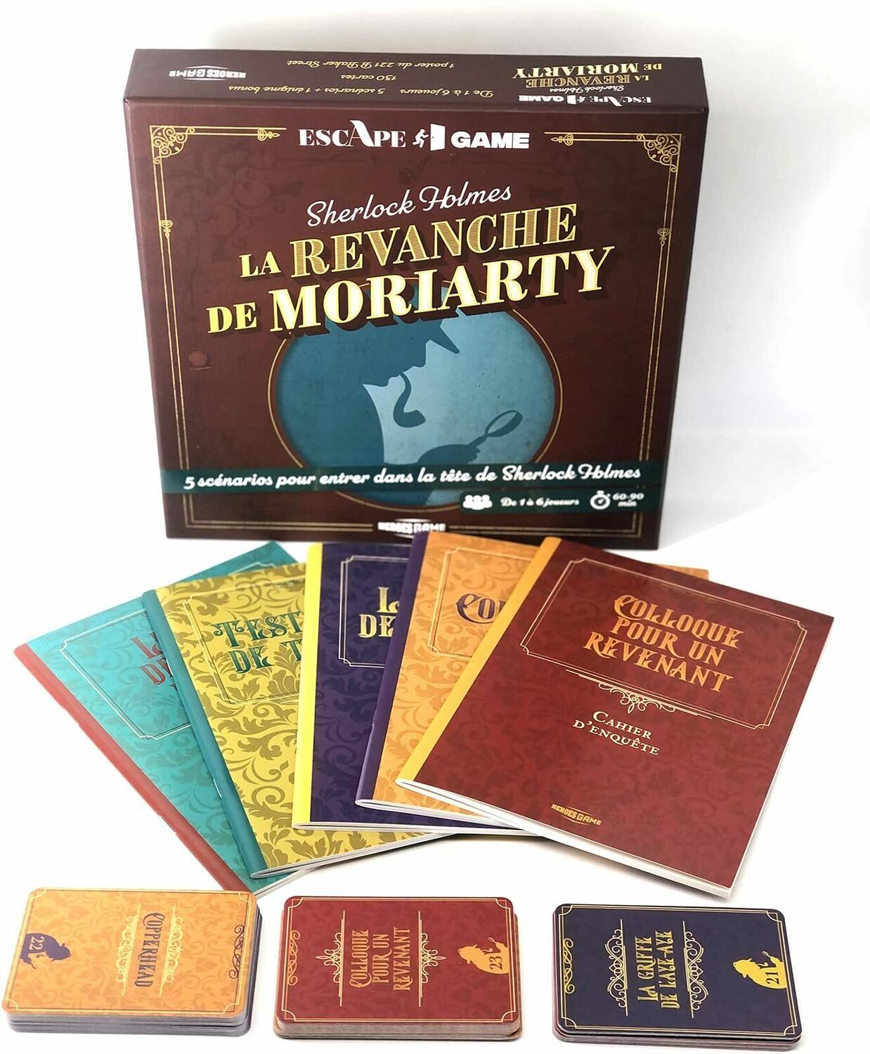 Escape Game: La Revanche de Moriarty Eclate