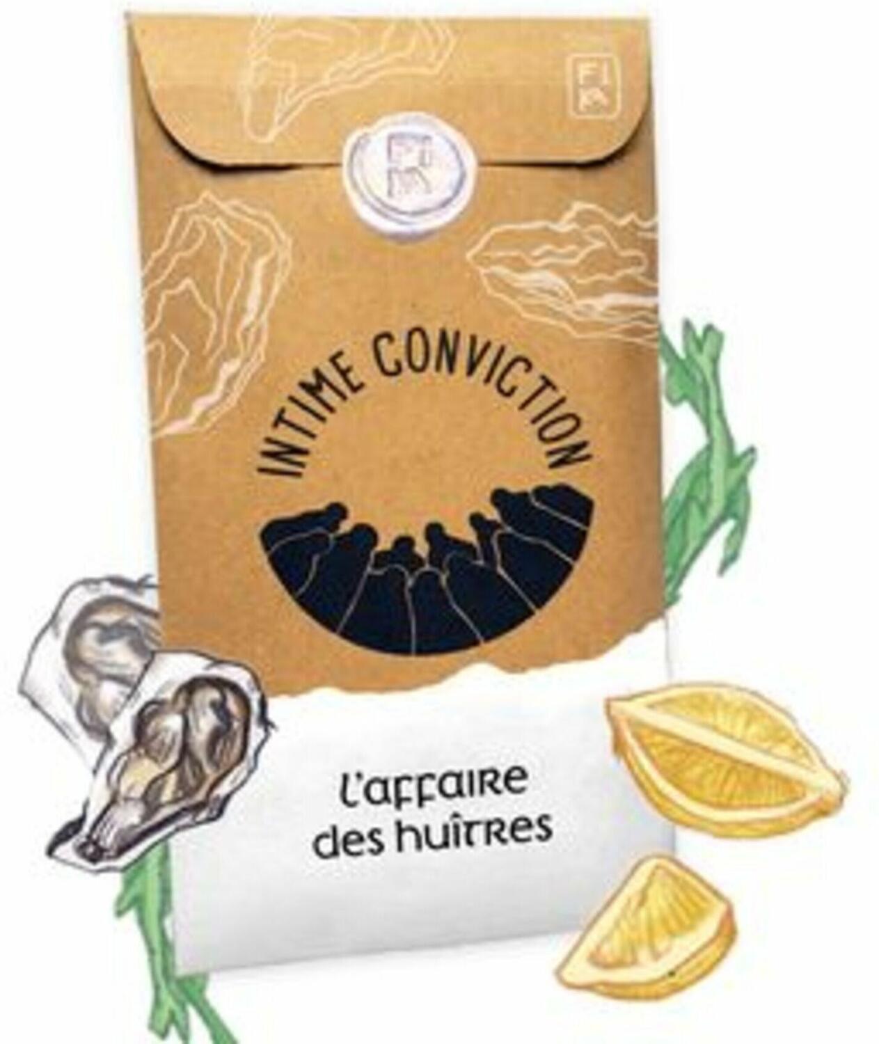 Intime Conviction n°5: L'Affaire des Huîtres Cover 3d